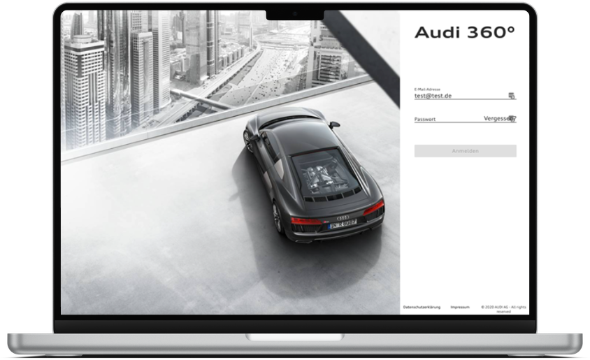 Audi 360° Fotografie